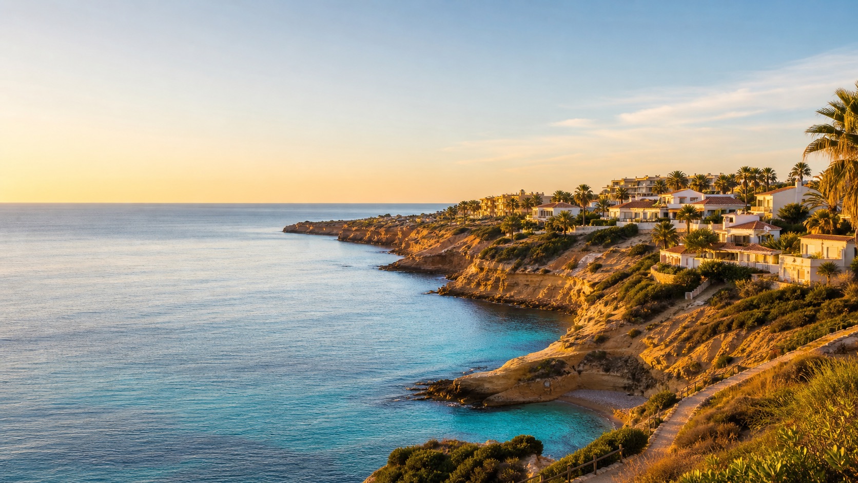 Calas de Orihuela Costa, litoral de Cabo Roig y residencias mediterráneas