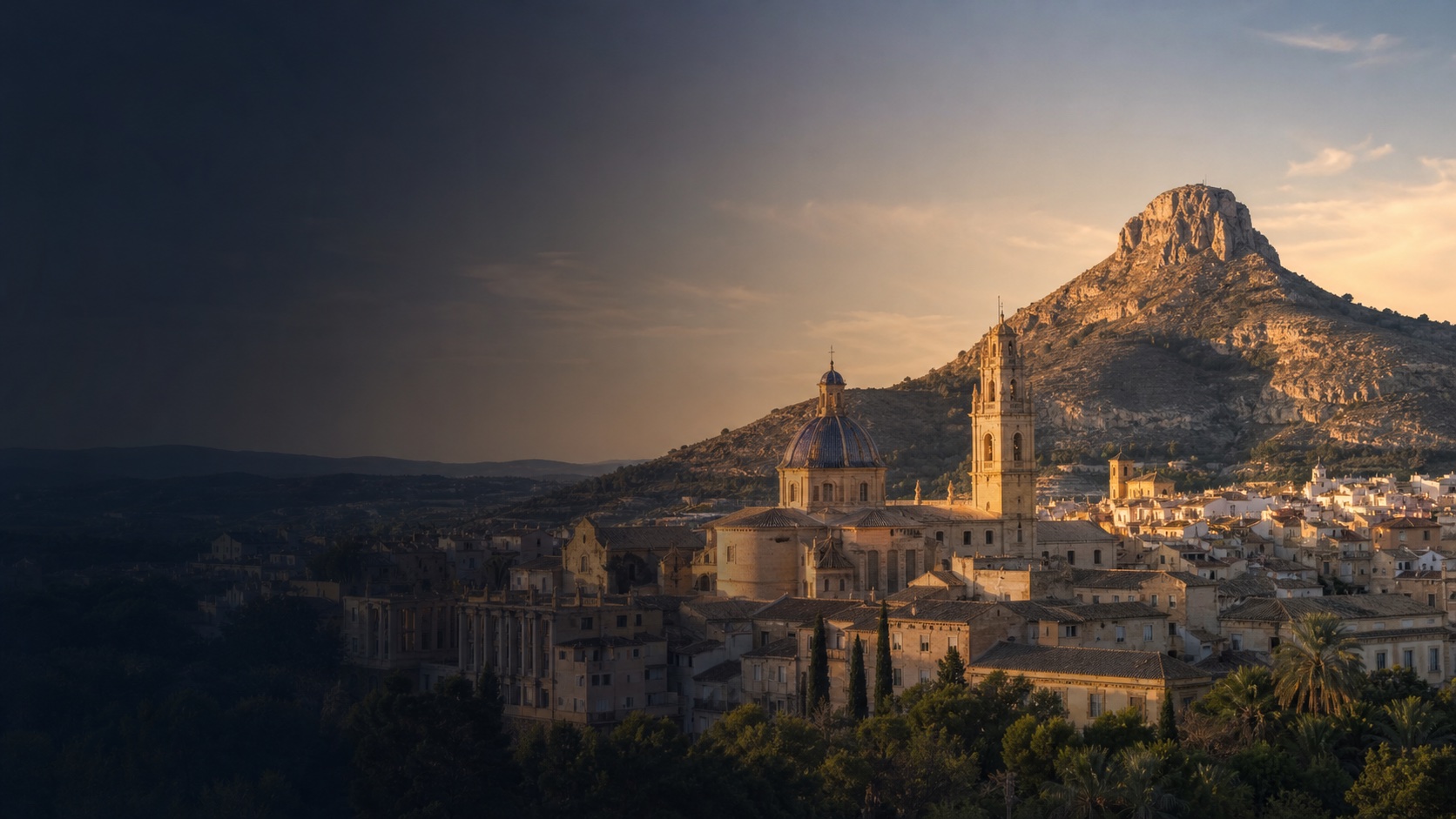 Centro histórico de Orihuela, catedral y Sierra de Orihuela